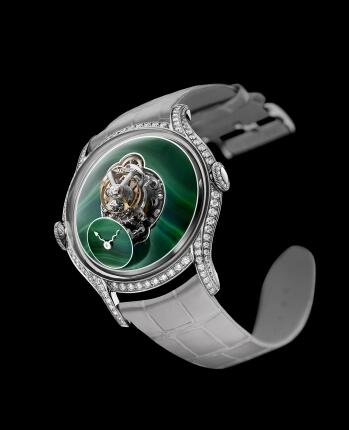 MB & F LM FlyingT Malachite Replica Watch 05.WSL.WMA