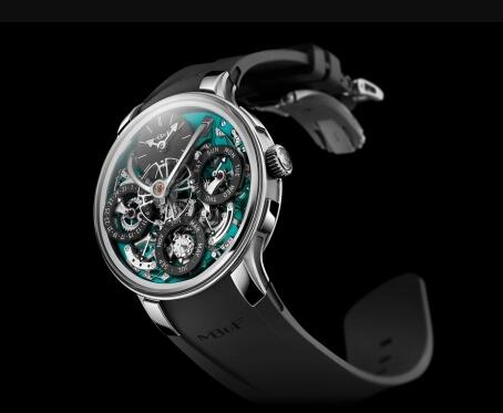 MB&F Legacy Machine Perpetual Evo Green Replica Watch 07.T.GU