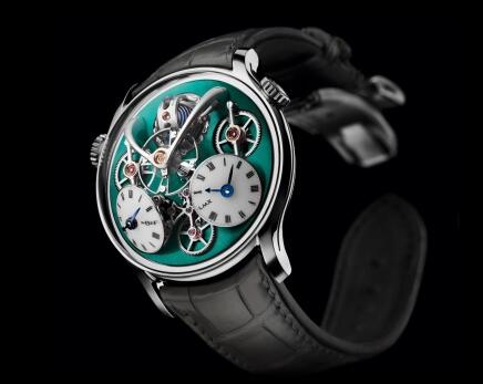 MB&F Legacy Machine LMX Titanium / Green Replica Watch 08.TL.G