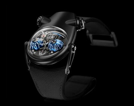 MB&F Horological Machine N°10 HM10 Dark Bulldog Black Replica Watch 100.AL.BL