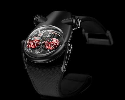 MB&F Horological Machine N°10 HM10 Dark Bulldog Red Replica Watch 100.AL.R