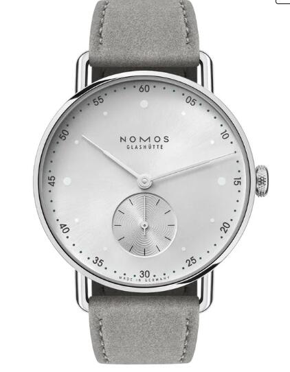 Nomos Glashütte Metro 33 Silver Replica Watch 1122