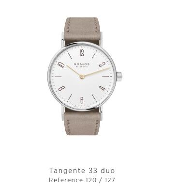 Nomos TANGENTE 33 DUO 120 Watches Review Replica Nomos Glashuette watches for sale
