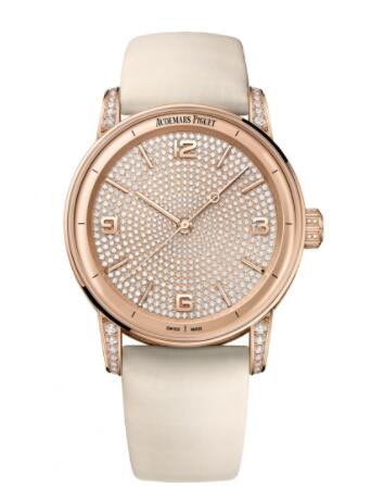 2022 Audemars Piguet CODE 11.59 Automatic Pink Gold / Diamond Replica Watch 15210OR.ZZ.D300VE.01