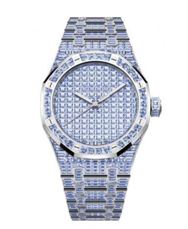 Replica Audemars Piguet Royal Oak Self-Winding 41 Tanzanite Watch 15514BC.TF.1284BC.01