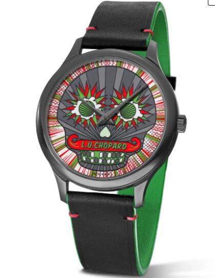 Chopard L.U.C Skull One Calavera Pop Art Replica Watch 168592-3008