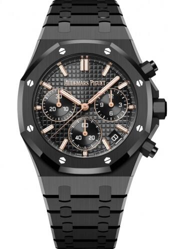 Audemars Piguet Royal Oak Chronograph 41 Ceramic Black 26240CE.OO.1225CE.01 Replica Watch