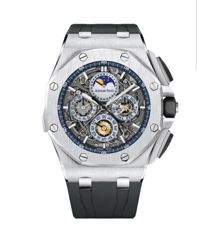 Audemars Piguet Royal Oak OffShore Grande Complication White Gold Skeleton 26571BC.OO.A002CA.01 Replica Watch