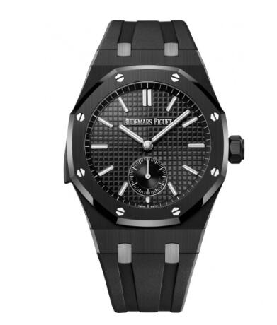 Audemars Piguet Royal Oak Repeater Supersonnerie Black Ceramic Black Rubber Replica Watch 26591CE.OO.D002CA.01