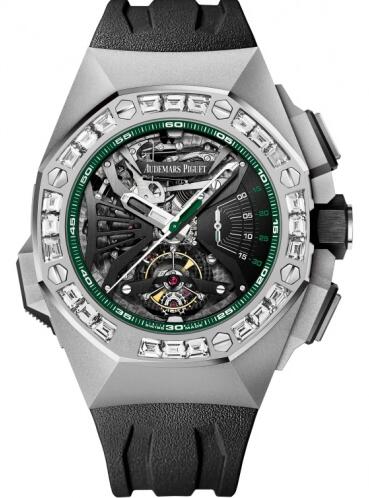 Audemars Piguet Royal Oak Concept Supersonnerie Platinum The Hour Glass Replica Watch 26593PT.ZZ.D002CA.01