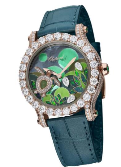 Chopard Happy Sport Métiers d’Art Sea Turtle Edition Replica Watch 274425-5001