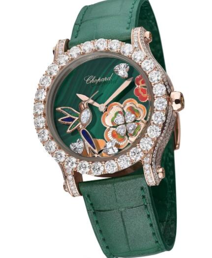 Chopard Happy Sport Métiers d’Art Hummingbird Edition Replica Watch 274425-5002