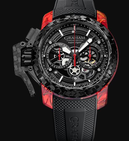 Replica Graham CHRONOFIGHTER SUPERLIGHT CARBON SKELETON Watch 2CCCK.B41A