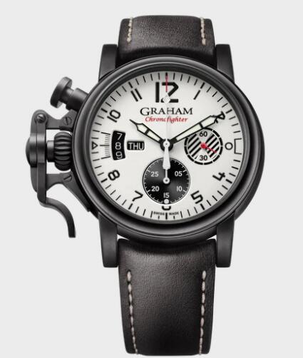 Graham CHRONOFIGHTER VINTAGE - DLC WHITE LIMITED EDITION Replica Watch 2CVAB.W03A