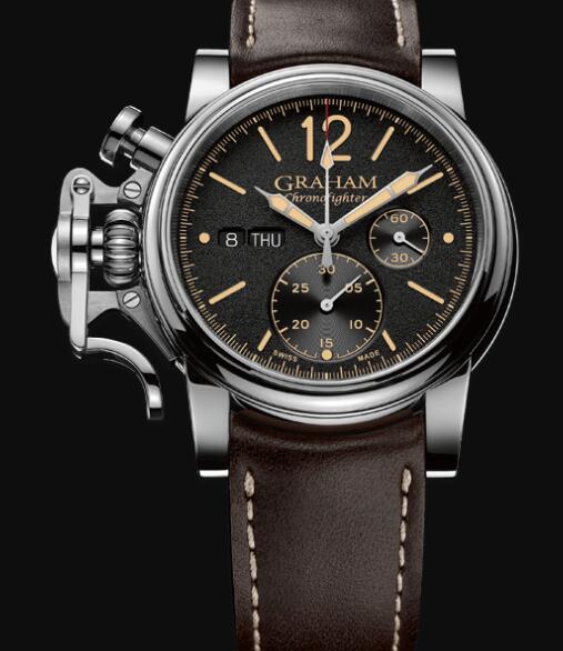 Graham CHRONOFIGHTER VINTAGE (BROWN) Replica Watch 2CVAS.B01A