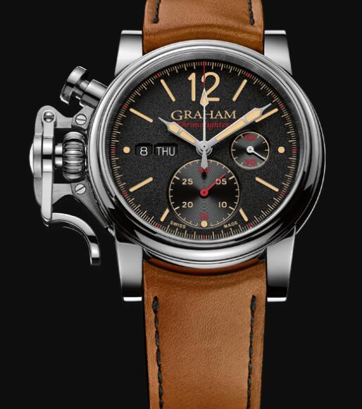 Replica Graham CHRONOFIGHTER VINTAGE (LIGHT BROWN) Watch 2CVAS.B03A