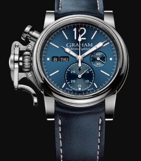 Replica Graham CHRONOFIGHTER VINTAGE (BLUE) Watch 2CVAS.U01A