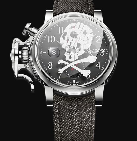 Replica Graham CHRONOFIGHTER GRAND VINTAGE "SKULL" Watch 2CVDS.B29F