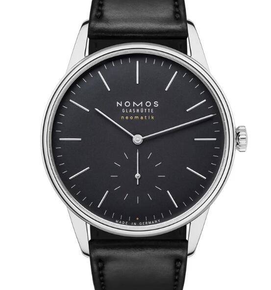 NOMOS GLASHÜTTE Orion neomatik 39 new black Replica Watch 346