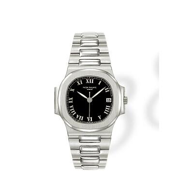 Patek Philippe Nautilus 3800 Stainless Steel Black - Roman Replica Watch 3800/1A-XII