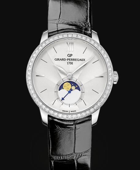 Girard Perregaux 1966 MOON PHASES Replica Watch 49524d11a171-ck6a
