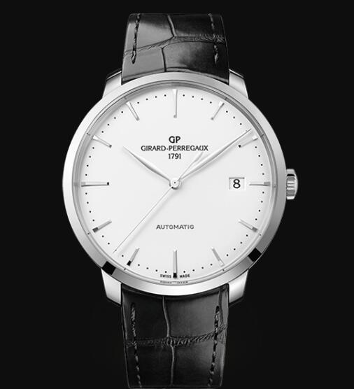 Girard Perregaux 1966 44 MM Replica Watch 49551-11-132-bb60