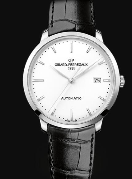Girard Perregaux 1966 40 MM Replica Watch 49555-11-131-bb60
