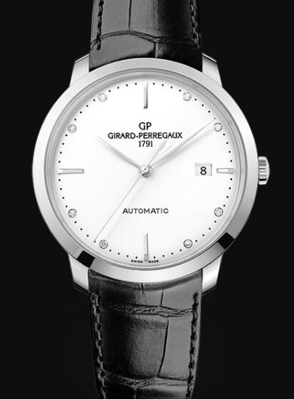 Girard Perregaux 1966 40 MM Replica Watch 49555-11-1a1-bb60