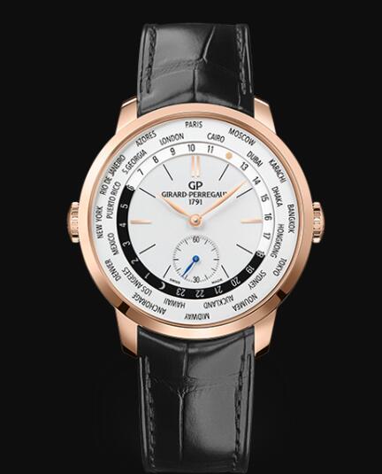 Girard Perregaux 1966 WW.TC Replica Watch 49557-52-131-bb6c