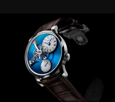 MB&F Legacy Machine LM101 Steel Blue Replica Watch 52.SL.BL