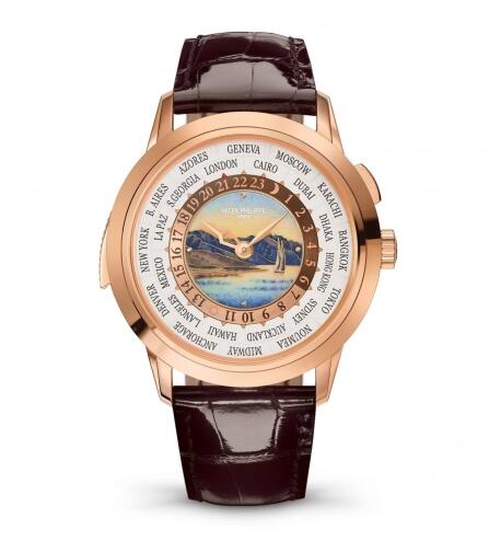Patek Philippe World Time Minute Repeater Rose Gold Lavaux 5531R-001 Replica Watch