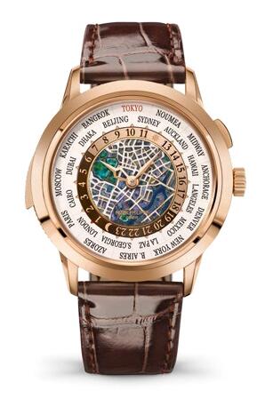 Patek Philippe World Time Minute Repeater Rose Gold Replica Watch 5531R-014
