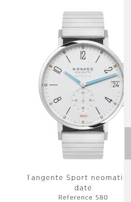 Nomos TANGENTE SPORT NEOMATIK 42 DATE 580 Watches Review Replica Nomos Glashuette watches for sale