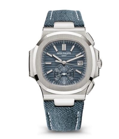 Patek Philippe Nautilus 5980 White Gold 5980/60G-001 Replica Watch