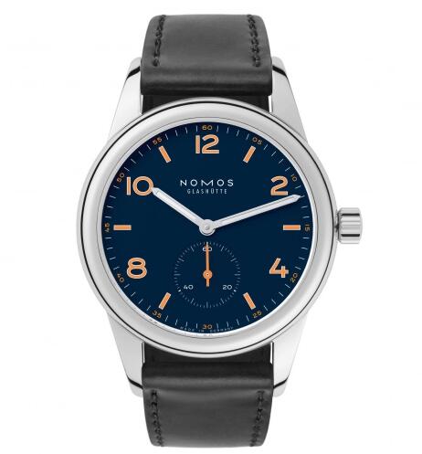 Nomos Glashütte Club 36 Ace Jewelers Blue Replica Watch 701.S3