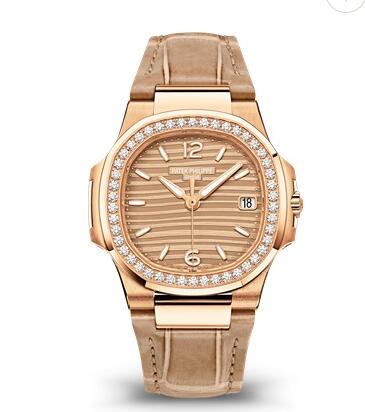 Patek Philippe Nautilus 7010 Rose Gold Gold Replica Watch 7010R-012