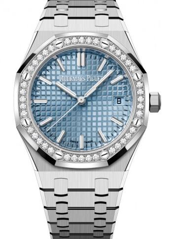 Audemars Piguet Royal Oak Selfwinding 34 Stainless Steel - Diamond Replica Watch 77451ST.ZZ.1361ST.01