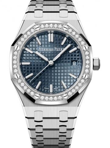 Audemars Piguet Royal Oak Selfwinding 34 Stainless Steel - Diamond Replica Watch 77451ST.ZZ.1361ST.02