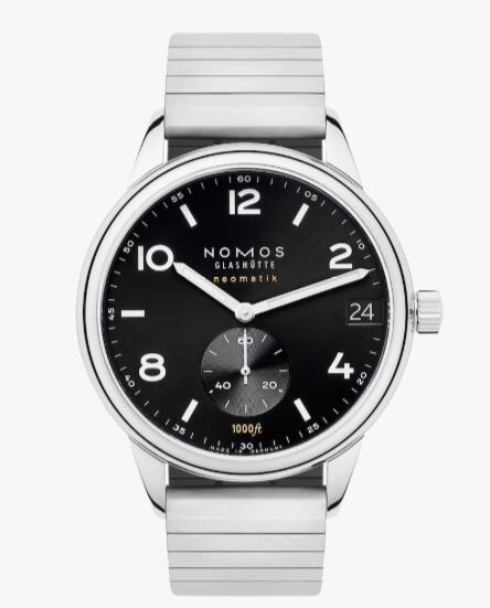 Nomos CLUB SPORT NEOMATIK 42 DATE BLACK Review Watches for sale Nomos Glashuette Replica Watch 781