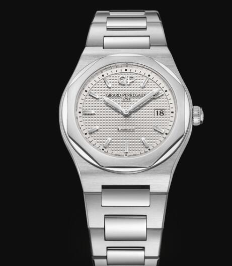 Girard Perregaux Laureato for sale Replica Watch LAUREATO 34 MM 80189-11-131-11a