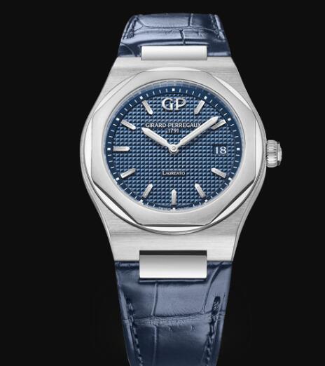 Girard Perregaux Laureato for sale Replica Watch LAUREATO 34 MM 80189-11-431-cb4a