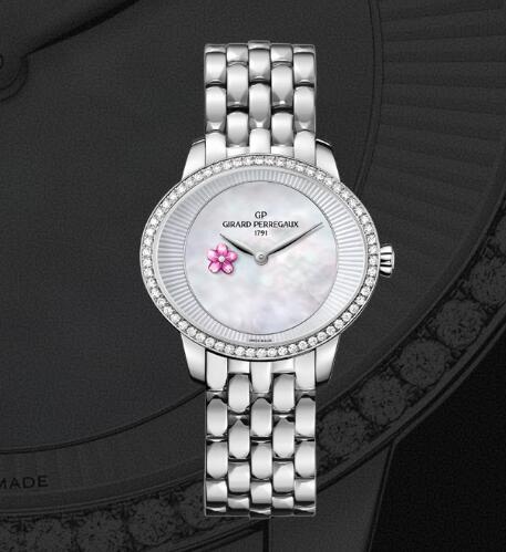 Girard Perregaux Cat's Eye PLUM BLOSSOM Replica Watch 80484d11a701-11a