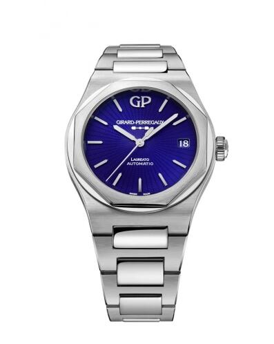 Girard-Perregaux Laureato 42 Automatic Stainless Steel Blue Eternity Edition Replica Watch 81010-11-432-11A