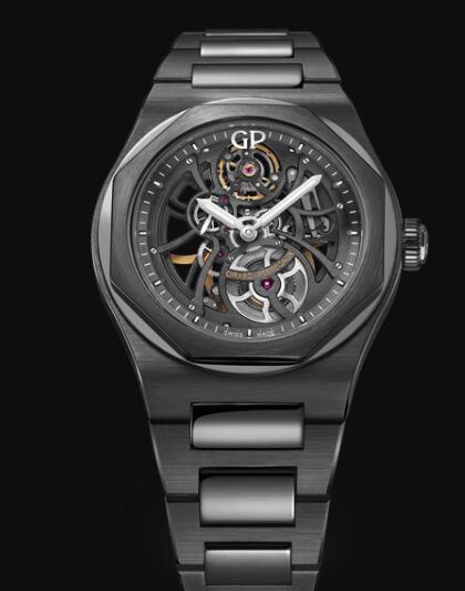 Girard Perregaux Laureato for sale Replica Watch LAUREATO SKELETON CERAMIC 81015-32-001-32a