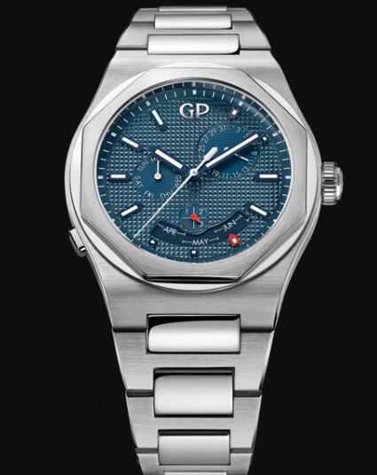 Girard Perregaux Laureato for sale Replica Watch LAUREATO PERPETUAL CALENDAR 81035-11-431-11a
