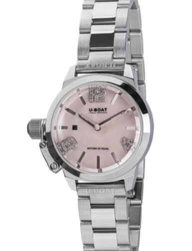 Replica U-Boat Classico 30 Pink Watch 8898