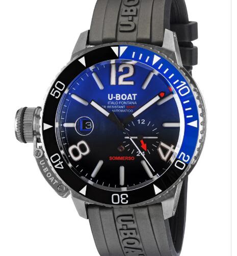 U-Boat Somerso Ceramic Blue Replica Watch 9519
