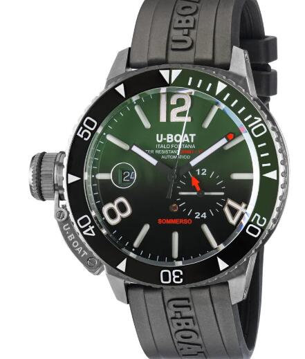 U-Boat Somerso Ceramic Green Replica Watch 9520