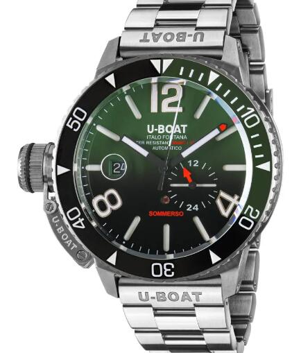 U-Boat Somerso Ceramic Green Replica Watch 9520