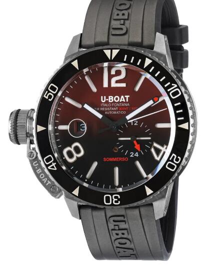 U-Boat Somerso Ceramic Bordeaux Replica Watch 9521